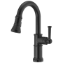 Brizo Artesso Pull Down Prep/Bar Faucet With SmartTouch® Technology - Limited Lifetime Warranty (5 Year on Electronic Parts) Matte Black